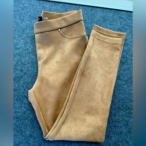 Ivanka Trump Faux Suede Leggings Sz. M
